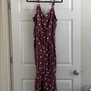 Torrid Mauve jumpsuit. Worn once. Size 3